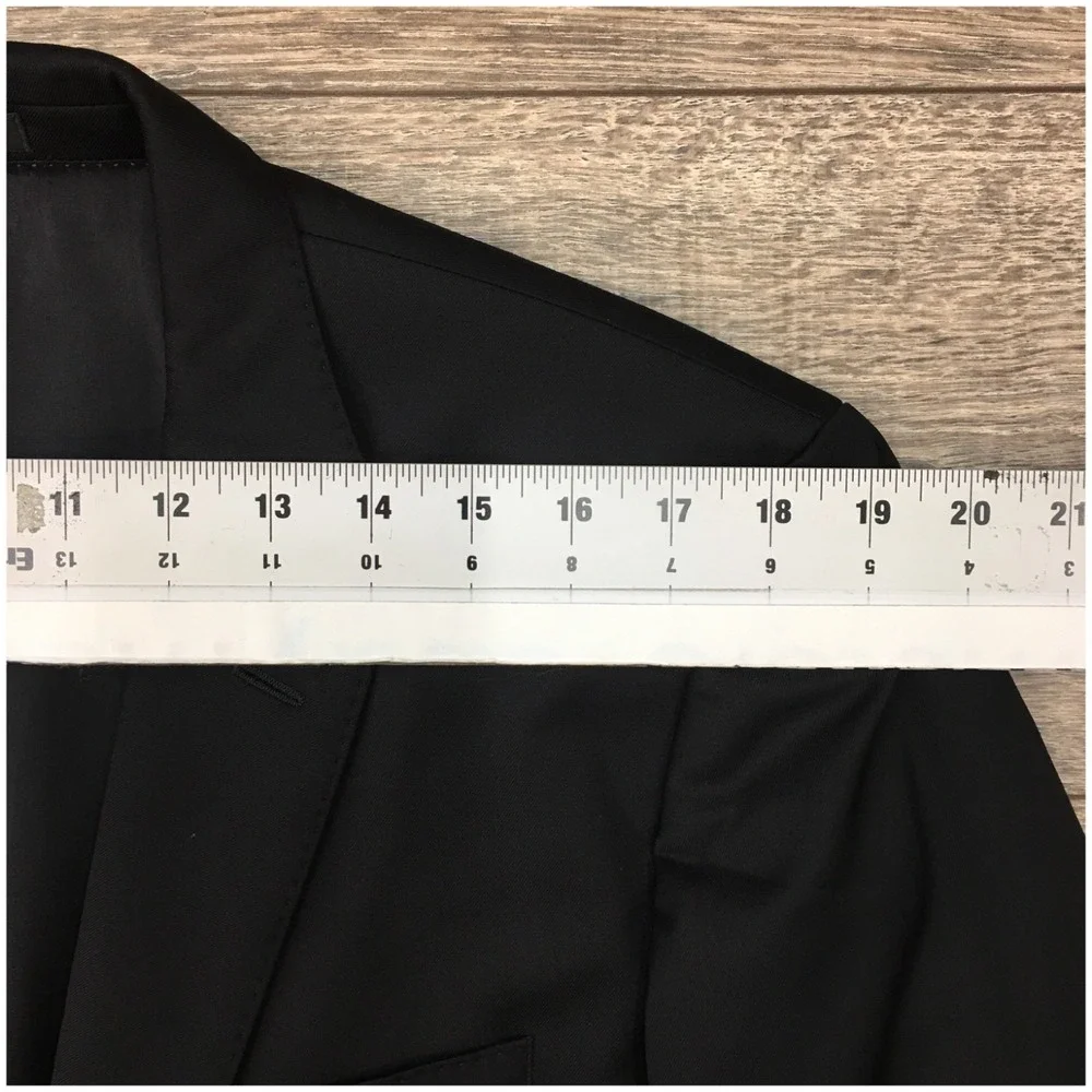 HUGO BOSS Mens Blazer Sport Coat Casual Jacket Size 42R Slim Wool Suit HUGE6